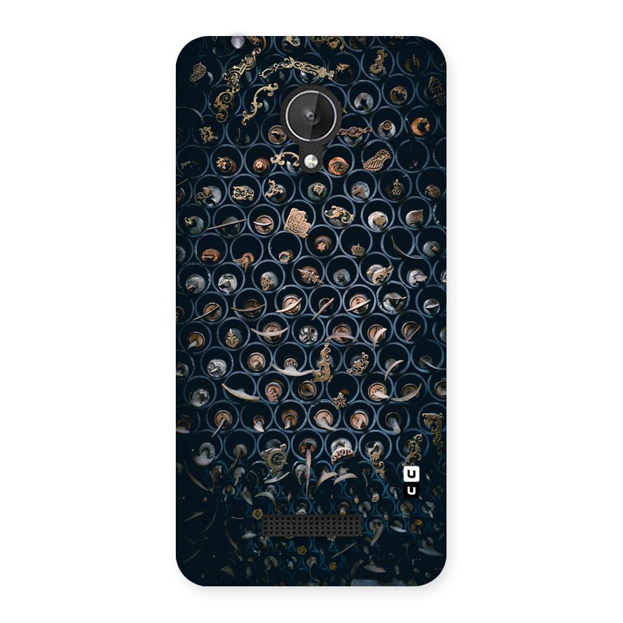 Ancient Wall Circles Back Case for Micromax Canvas Spark Q380