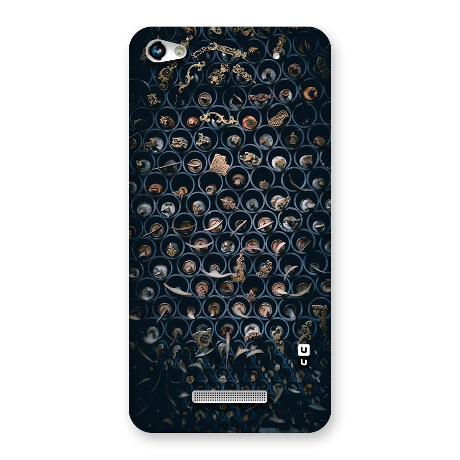 Ancient Wall Circles Back Case for Micromax Hue 2