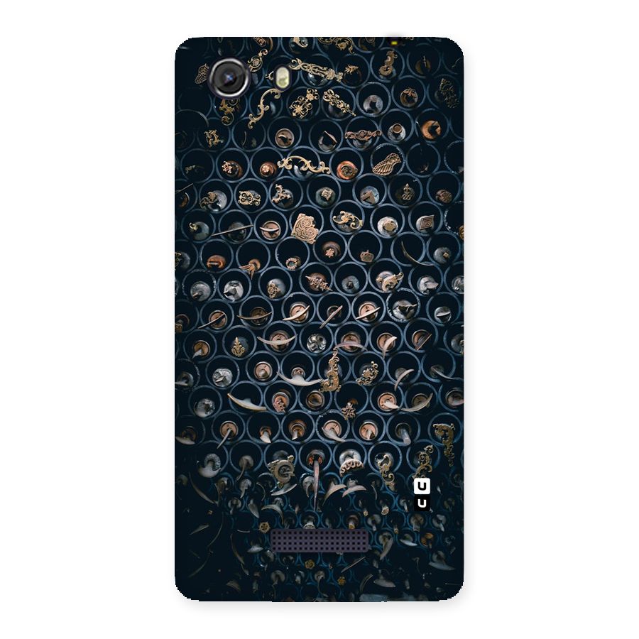 Ancient Wall Circles Back Case for Micromax Unite 3