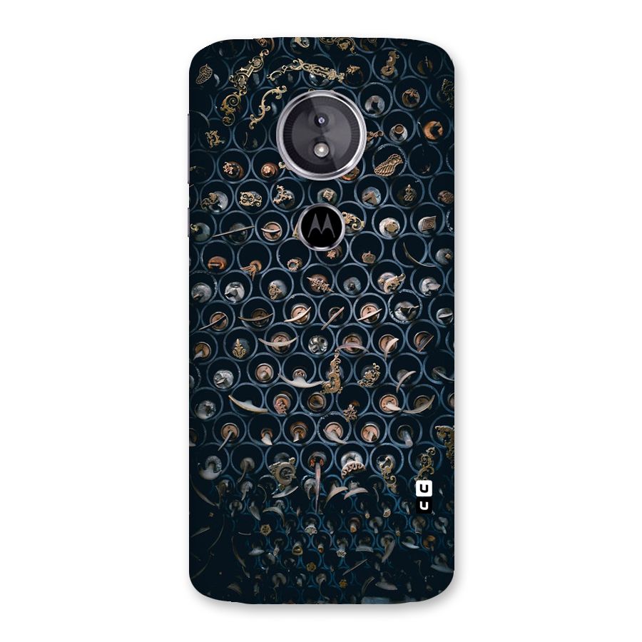 Ancient Wall Circles Back Case for Moto E5