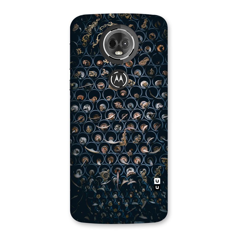 Ancient Wall Circles Back Case for Moto E5 Plus