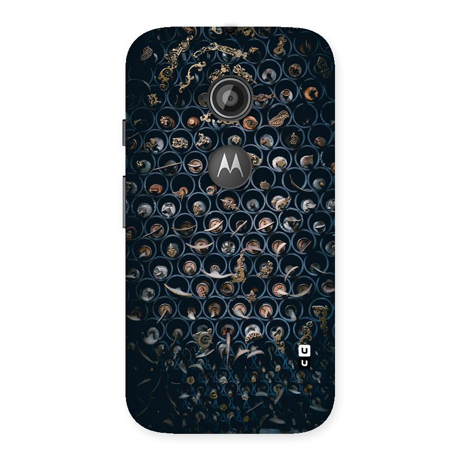 Ancient Wall Circles Back Case for Moto E 2nd Gen