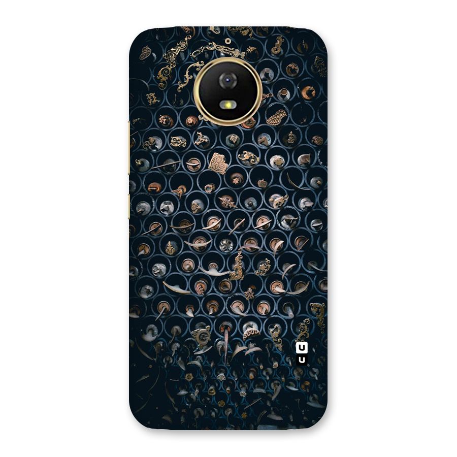 Ancient Wall Circles Back Case for Moto G5s