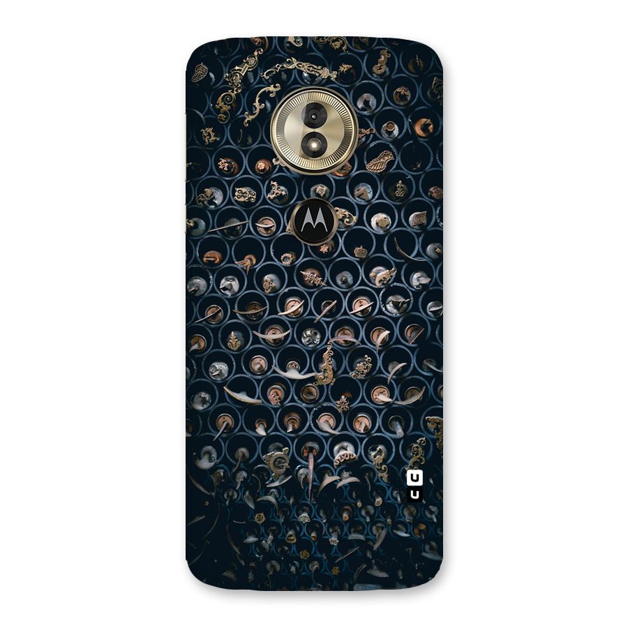 Ancient Wall Circles Back Case for Moto G6 Play
