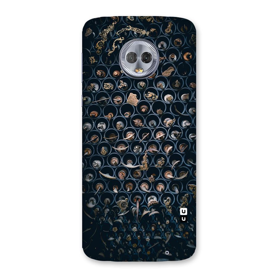 Ancient Wall Circles Back Case for Moto G6 Plus