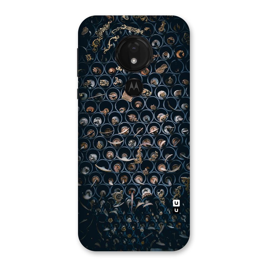 Ancient Wall Circles Back Case for Moto G7 Power