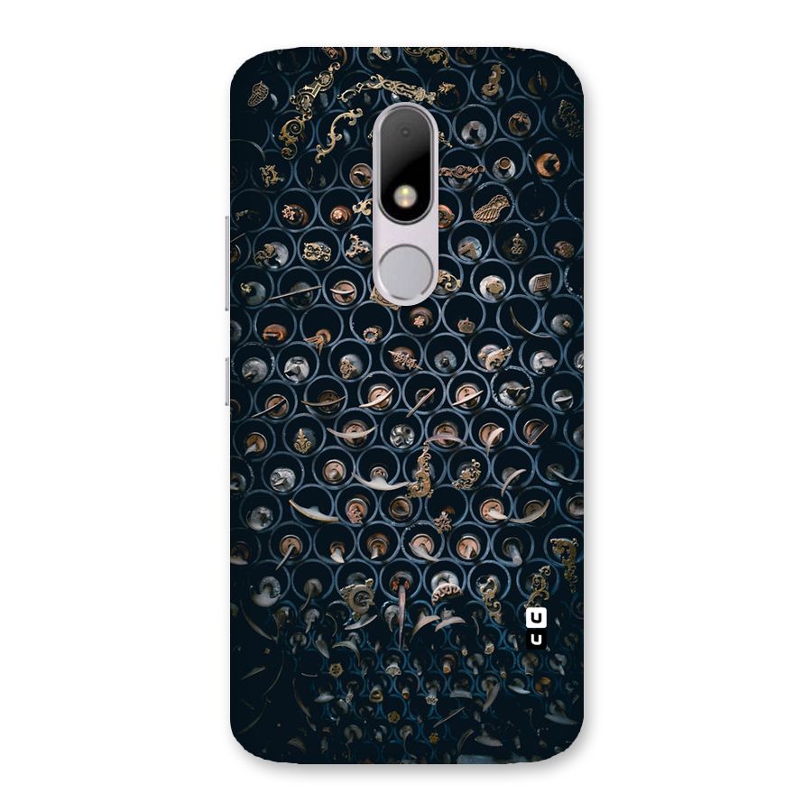 Ancient Wall Circles Back Case for Moto M