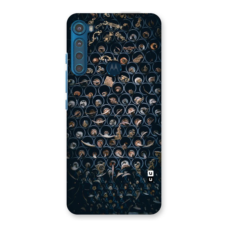 Ancient Wall Circles Back Case for Motorola One Fusion Plus