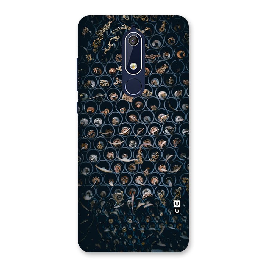 Ancient Wall Circles Back Case for Nokia 5.1