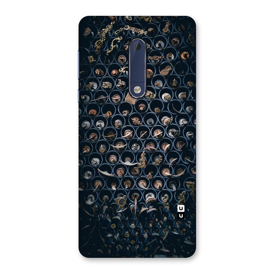 Ancient Wall Circles Back Case for Nokia 5