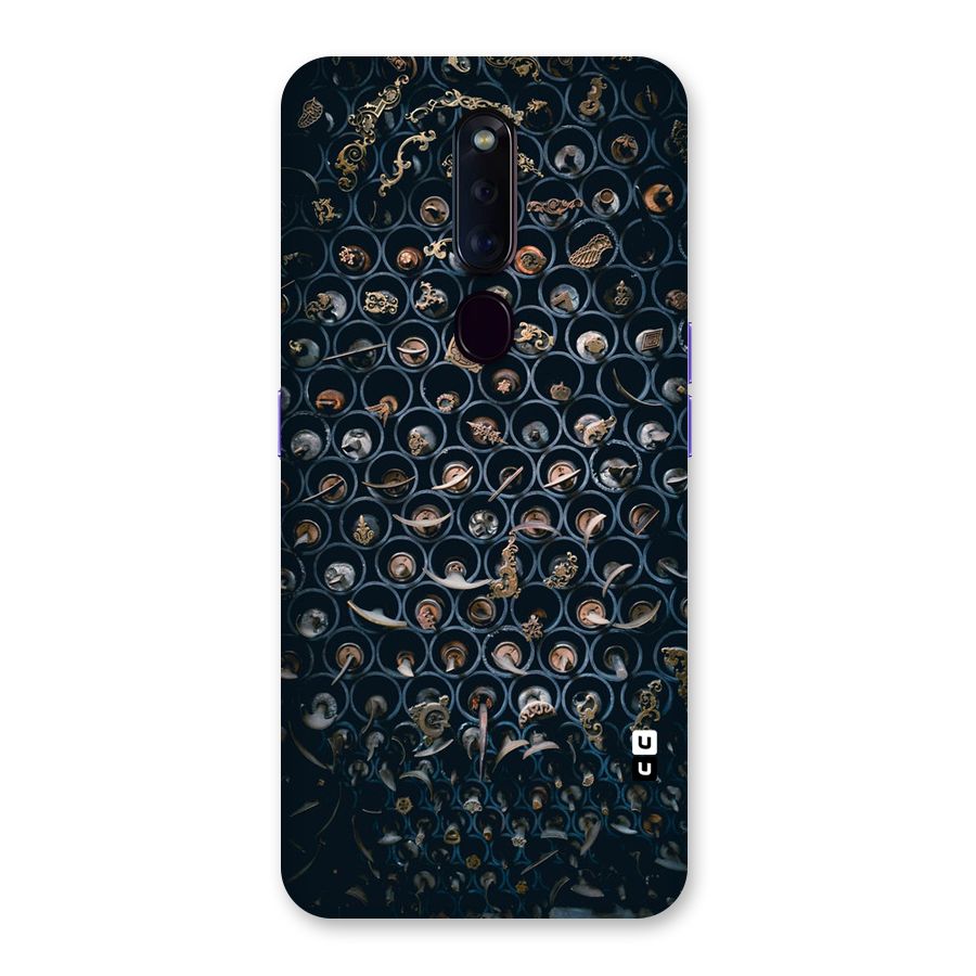 Ancient Wall Circles Back Case for Oppo F11 Pro