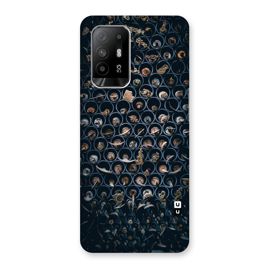 Ancient Wall Circles Back Case for Oppo F19 Pro Plus 5G