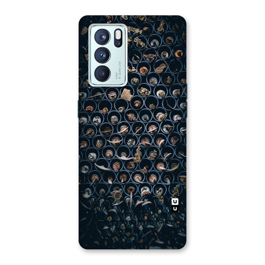 Ancient Wall Circles Back Case for Oppo Reno6 Pro 5G