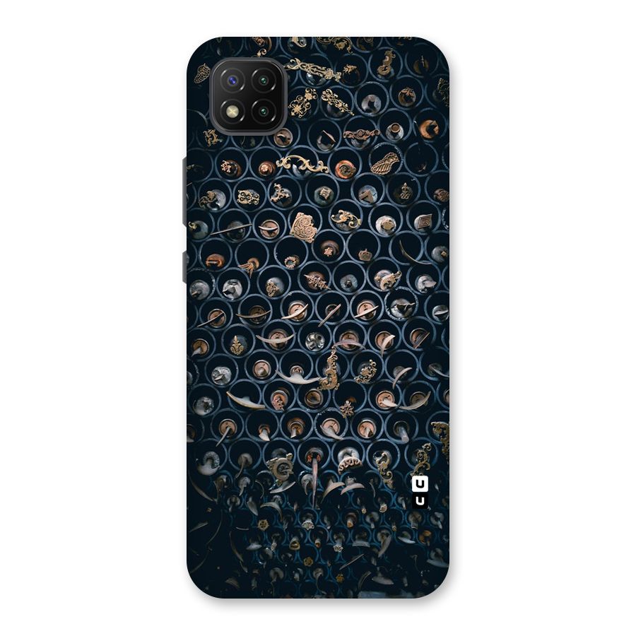 Ancient Wall Circles Back Case for Poco C3