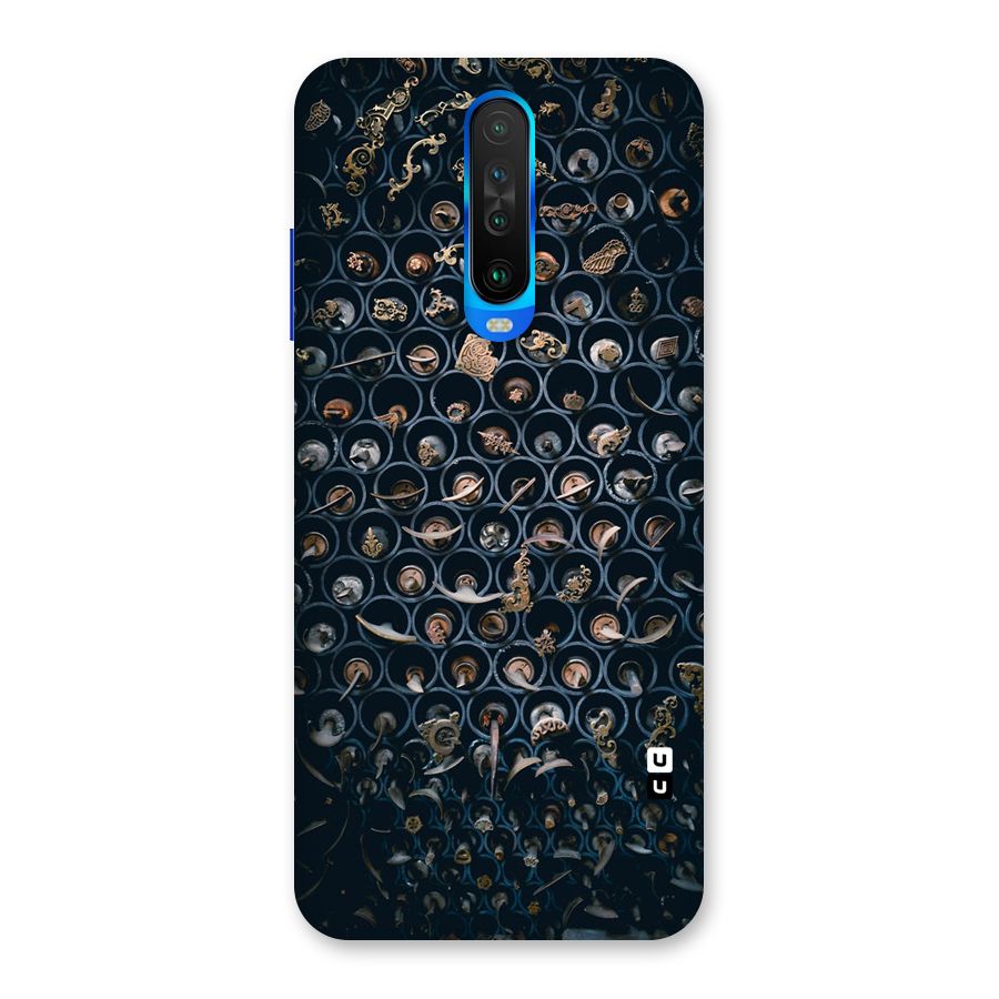 Ancient Wall Circles Back Case for Poco X2