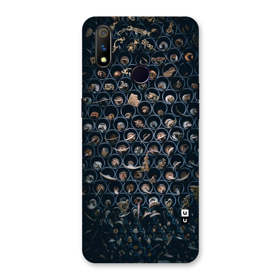 Ancient Wall Circles Back Case for Realme 3 Pro