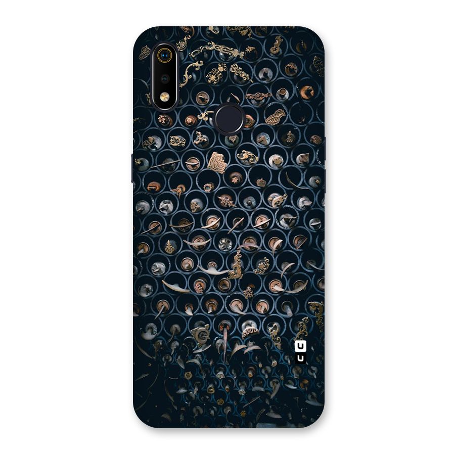 Ancient Wall Circles Back Case for Realme 3i