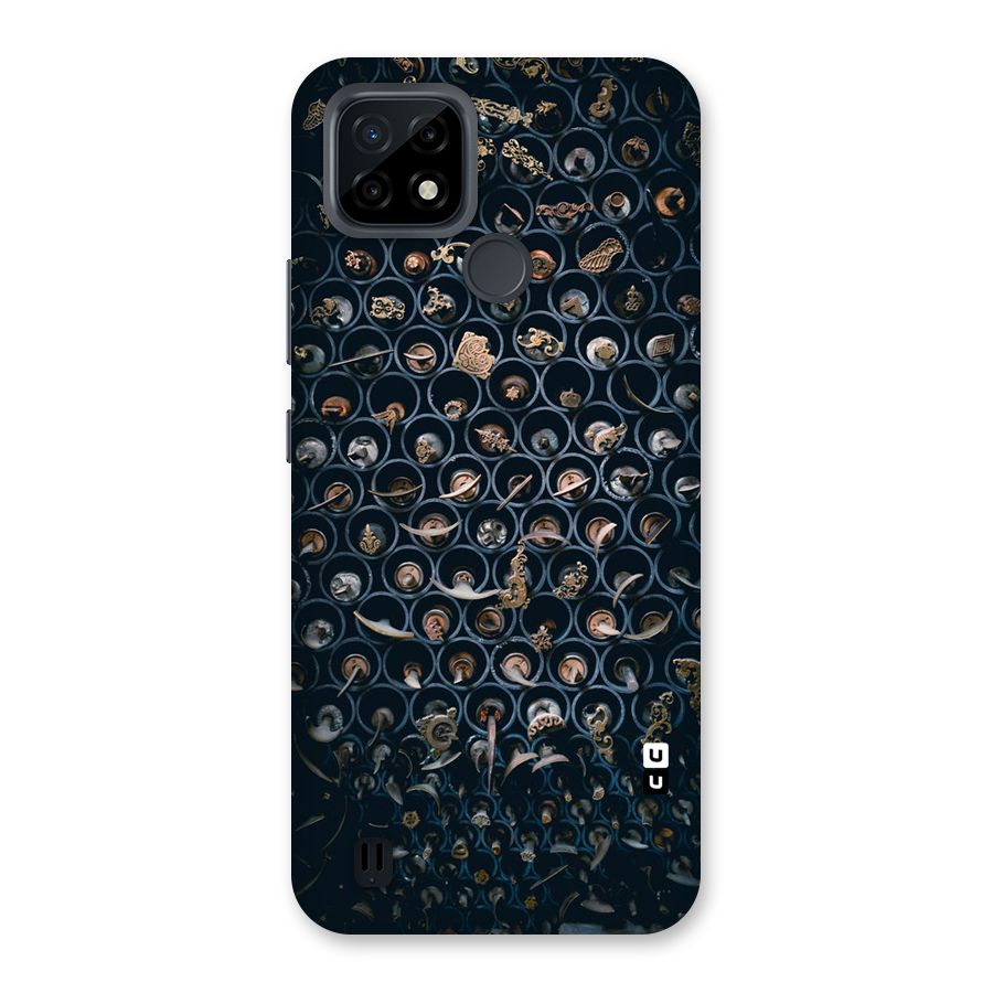 Ancient Wall Circles Back Case for Realme C21