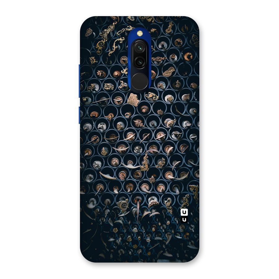 Ancient Wall Circles Back Case for Redmi 8