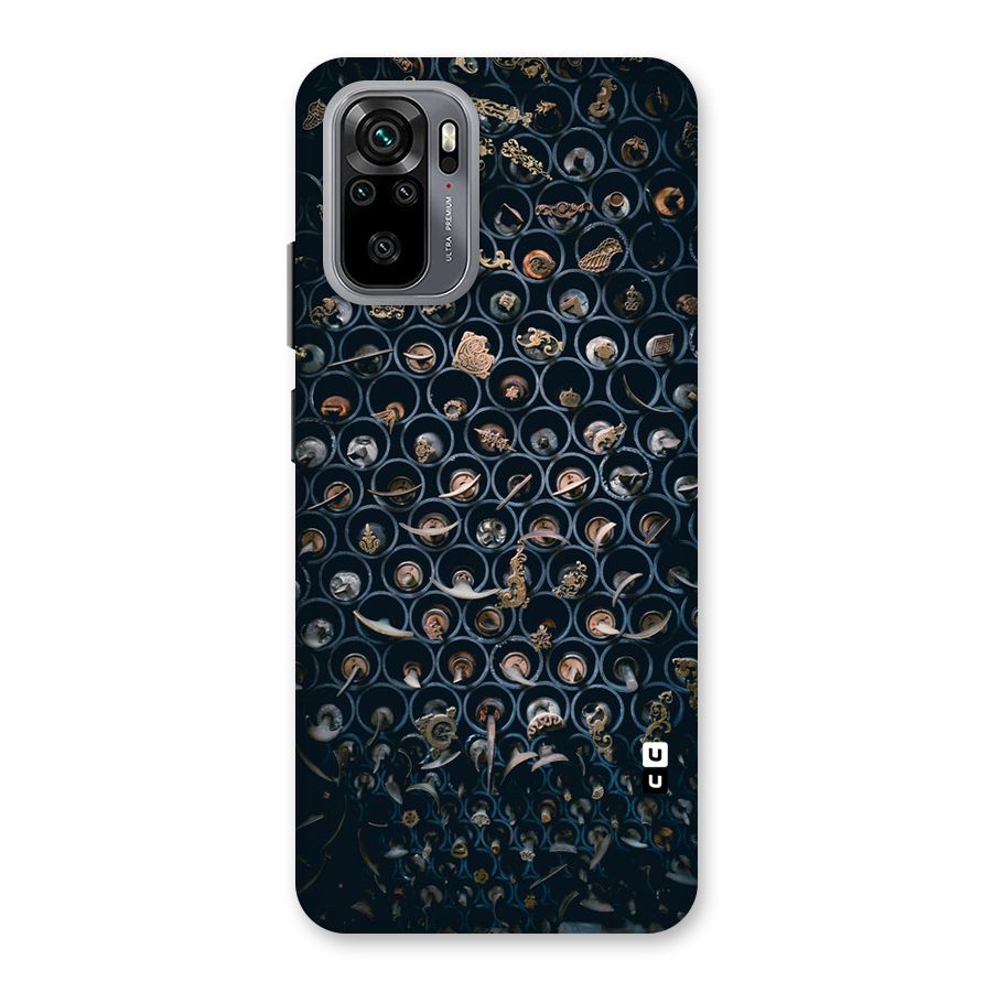 Ancient Wall Circles Back Case for Redmi Note 10