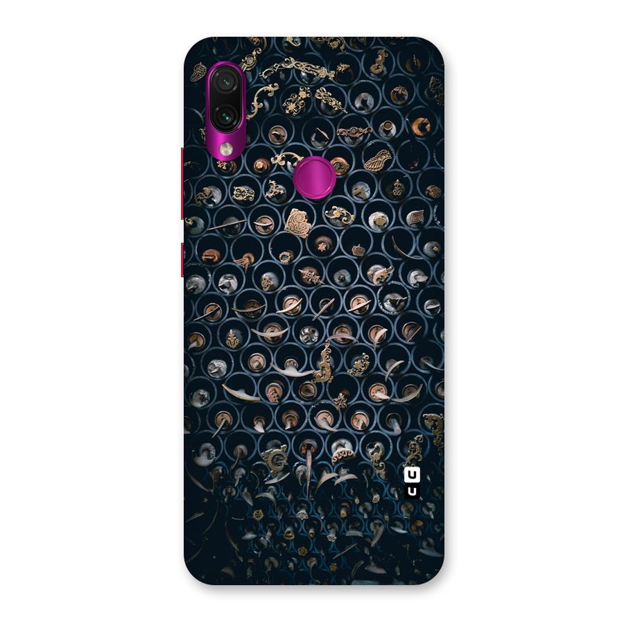 Ancient Wall Circles Back Case for Redmi Note 7 Pro
