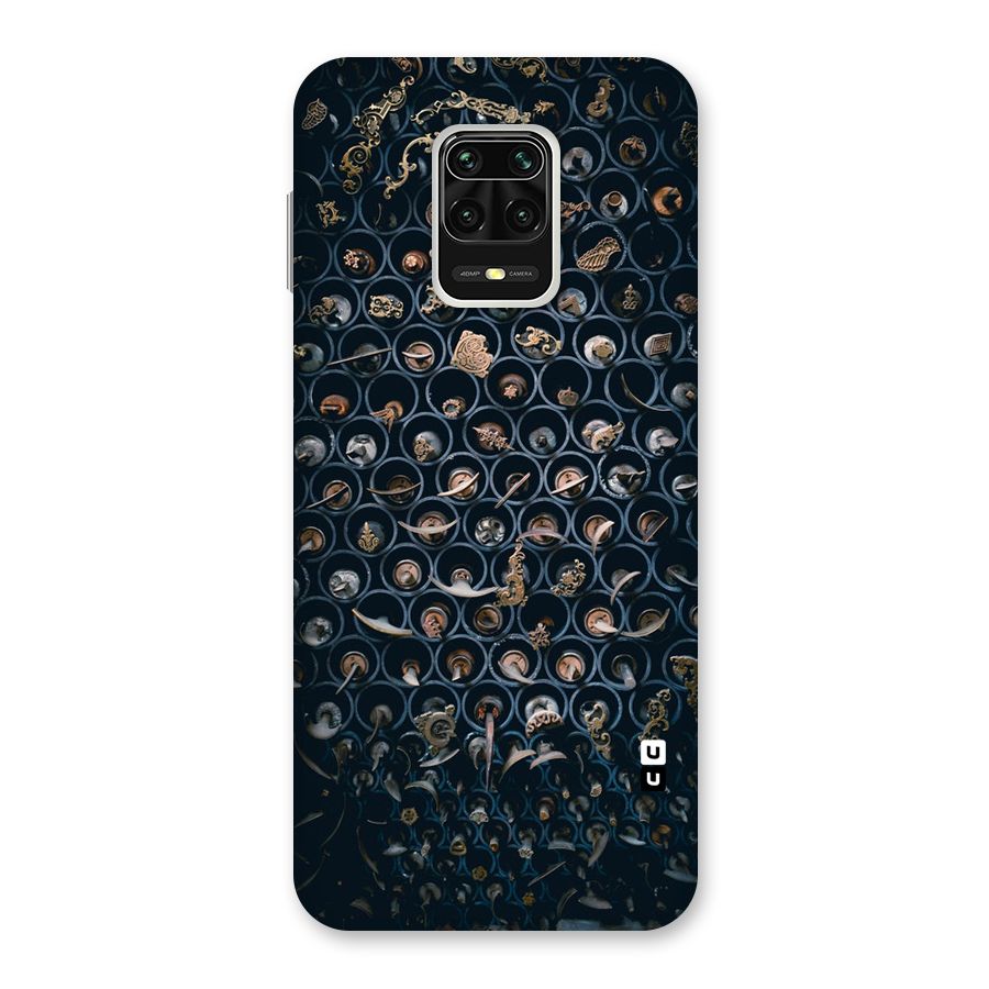 Ancient Wall Circles Back Case for Redmi Note 9 Pro