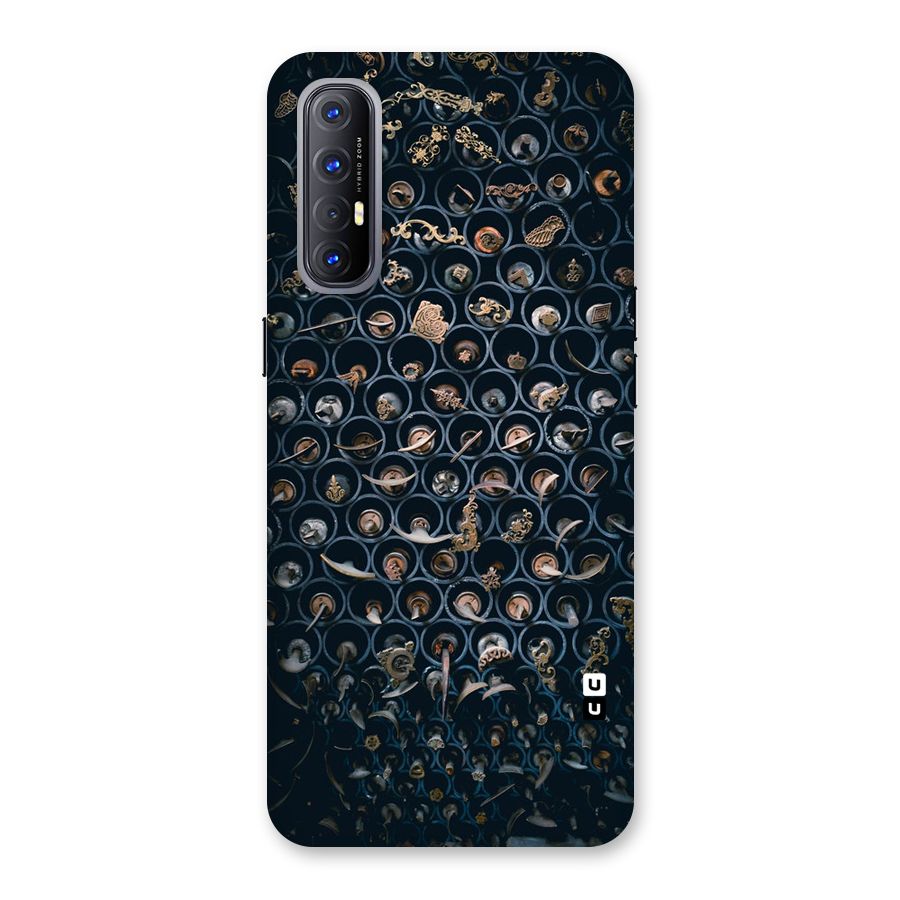 Ancient Wall Circles Back Case for Reno3 Pro