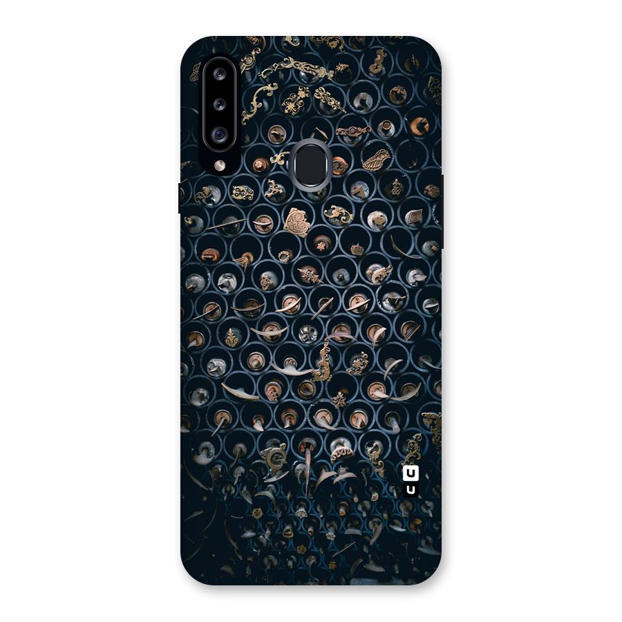 Ancient Wall Circles Back Case for Samsung Galaxy A20s