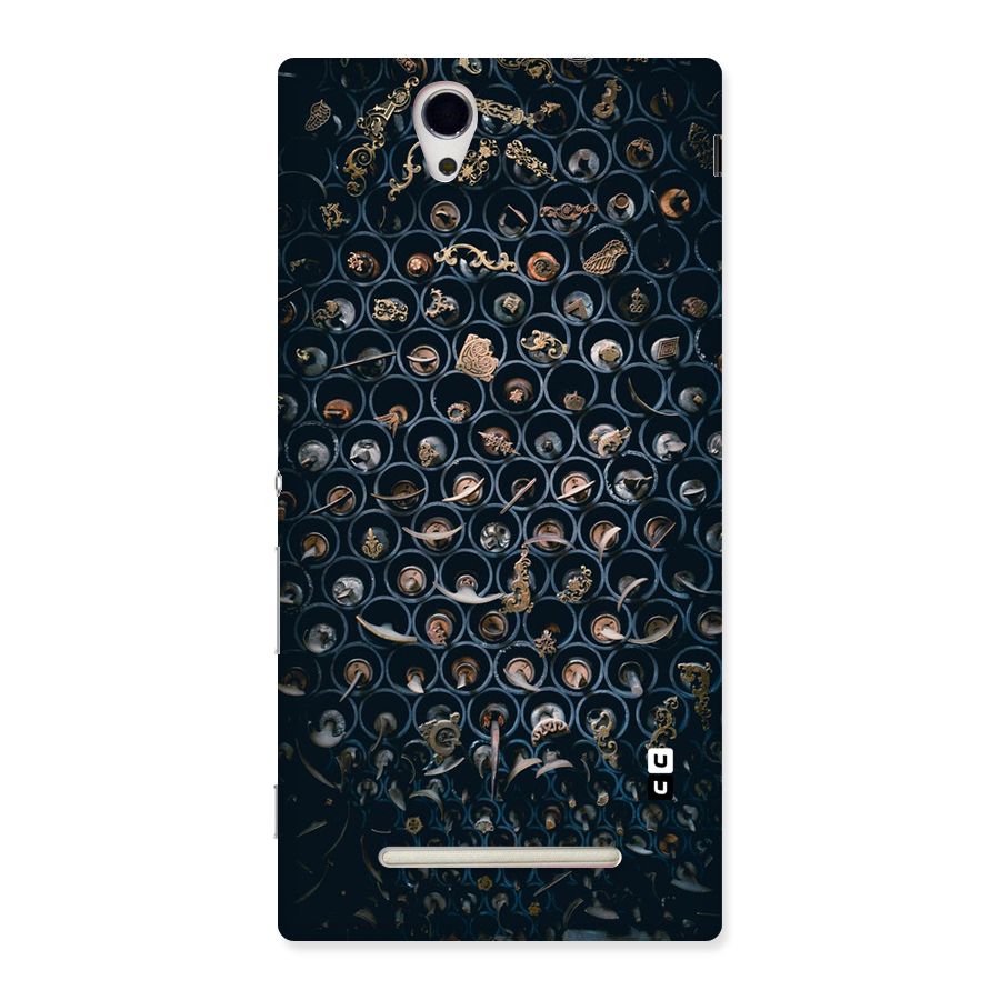 Ancient Wall Circles Back Case for Sony Xperia C3