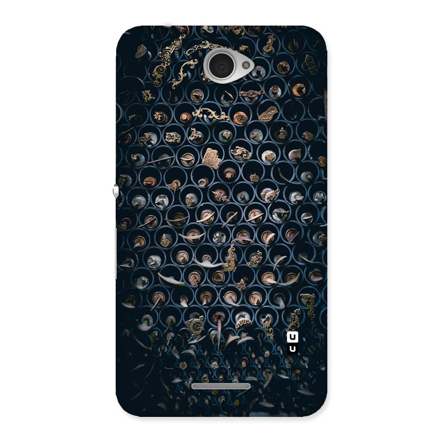 Ancient Wall Circles Back Case for Sony Xperia E4