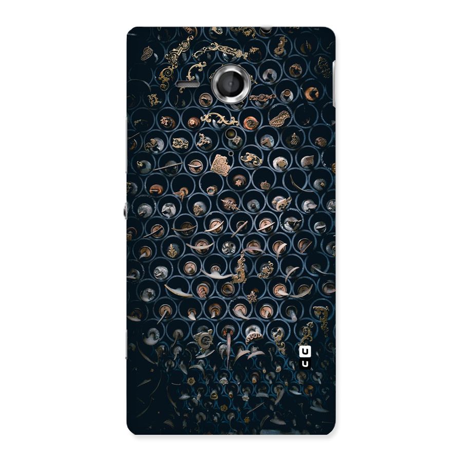 Ancient Wall Circles Back Case for Sony Xperia SP