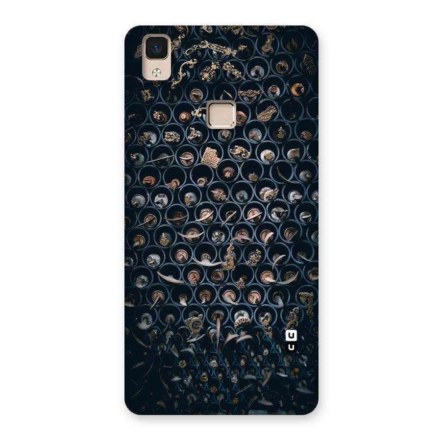 Ancient Wall Circles Back Case for V3 Max