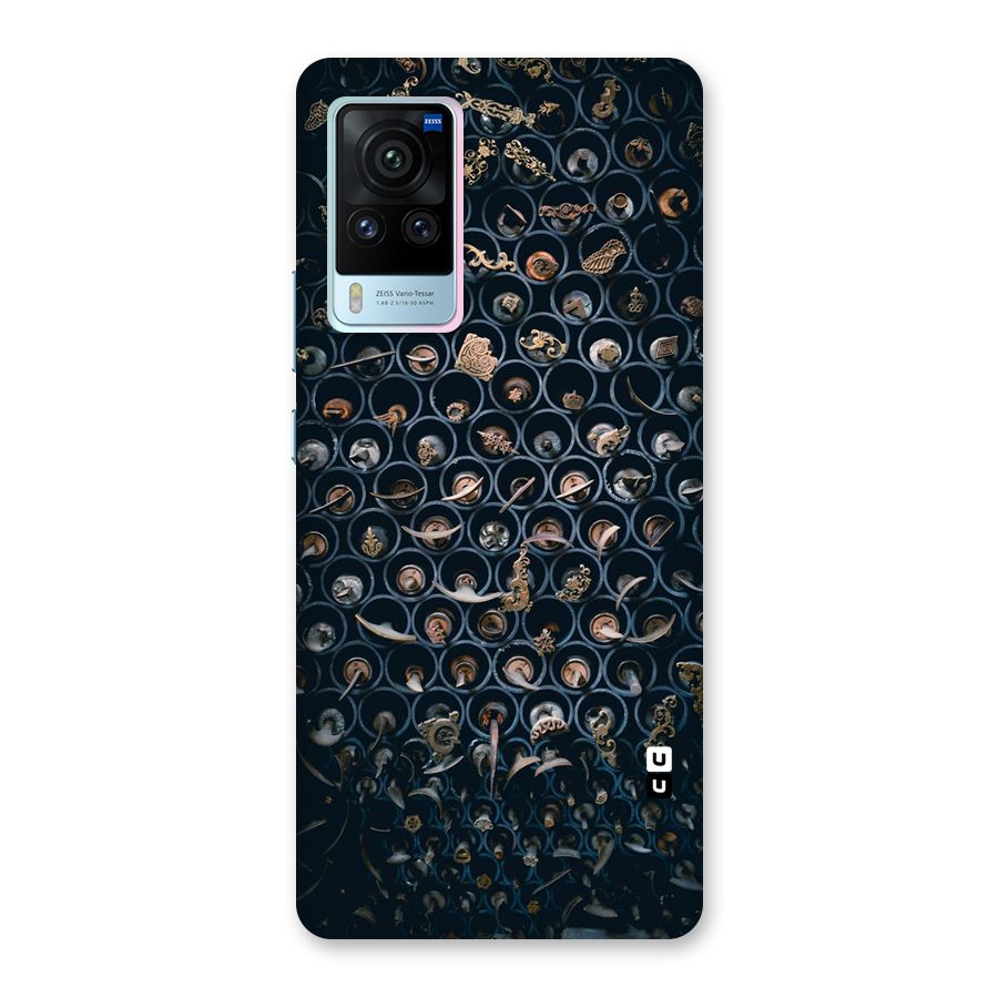 Ancient Wall Circles Back Case for Vivo X60 Pro