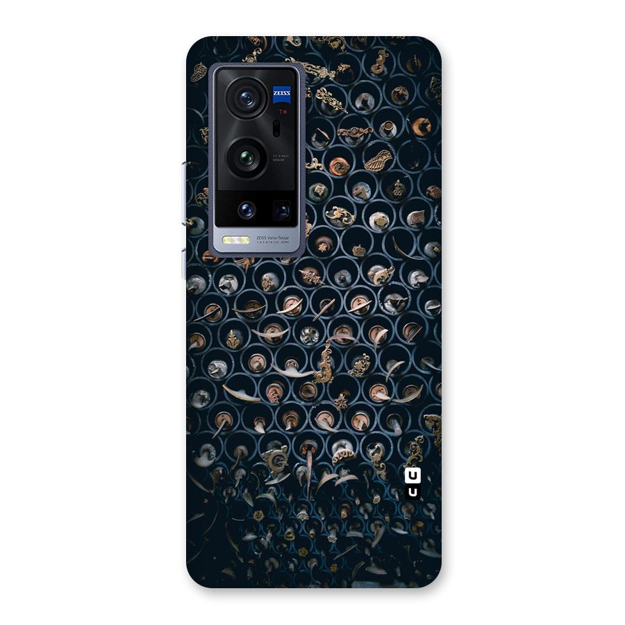 Ancient Wall Circles Back Case for Vivo X60 Pro Plus
