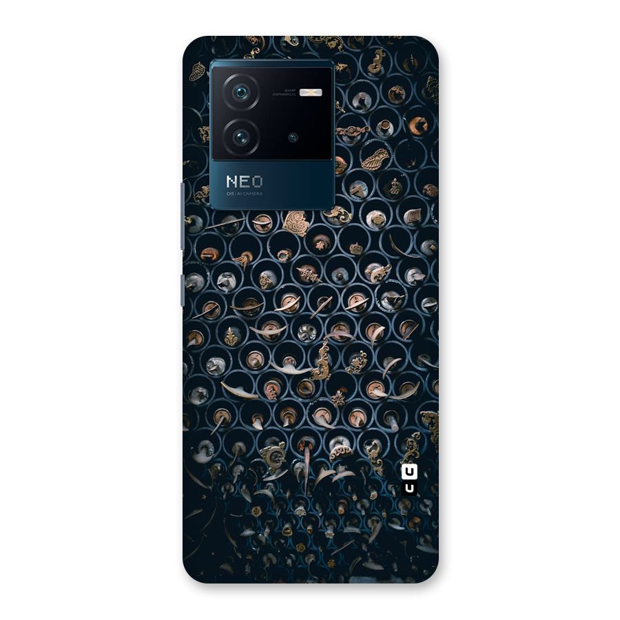 Ancient Wall Circles Back Case for Vivo iQOO Neo 6 5G