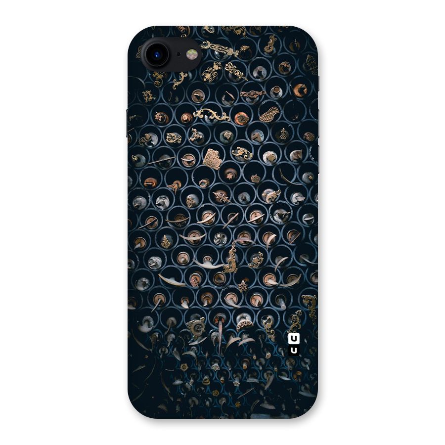 Ancient Wall Circles Back Case for iPhone SE 2020