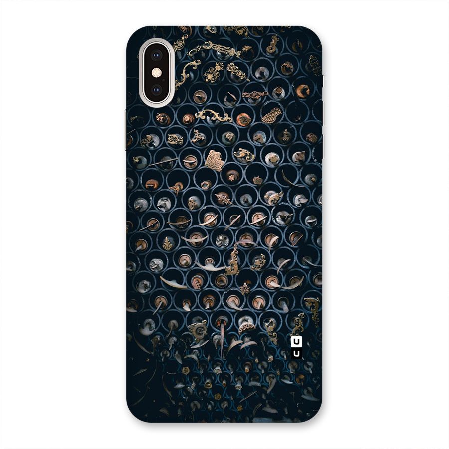 Ancient Wall Circles Back Case for iPhone XS Max