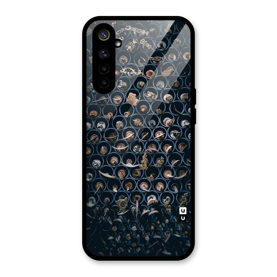 Ancient Wall Circles Glass Back Case for Realme 6i