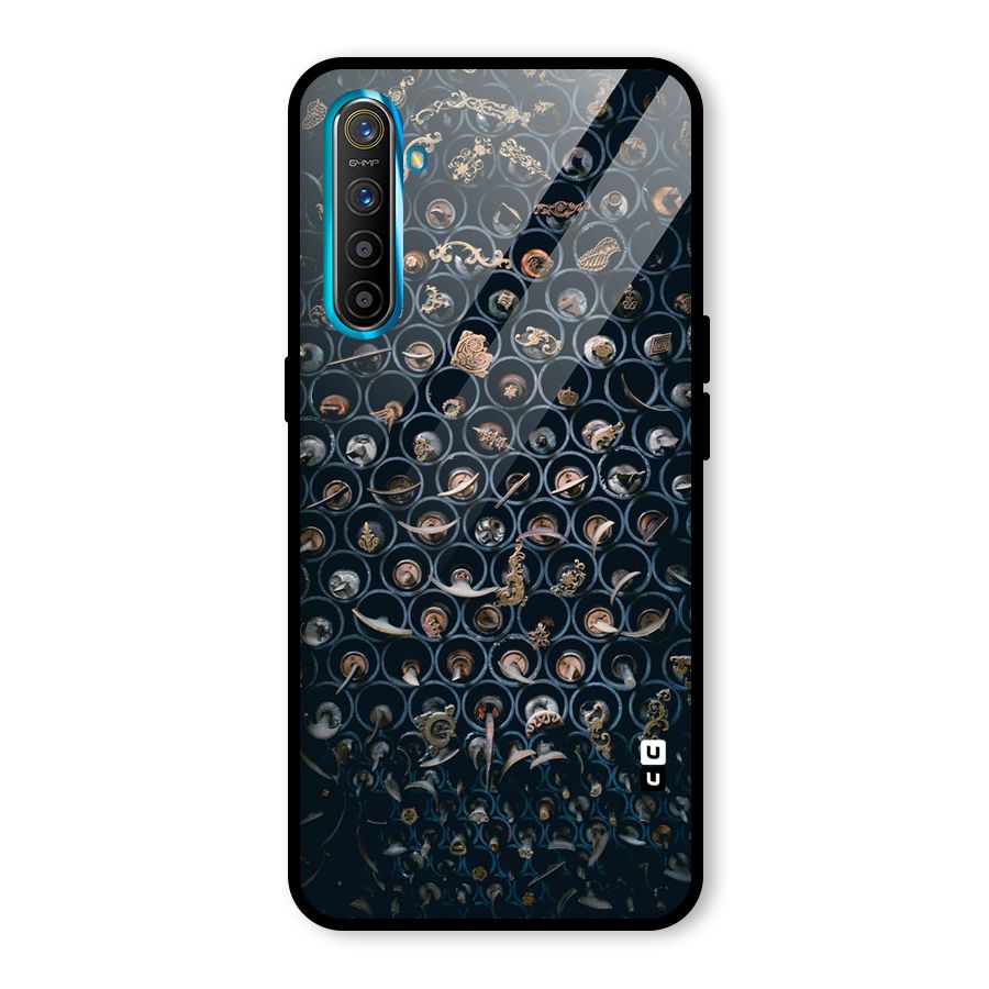 Ancient Wall Circles Glass Back Case for Realme X2