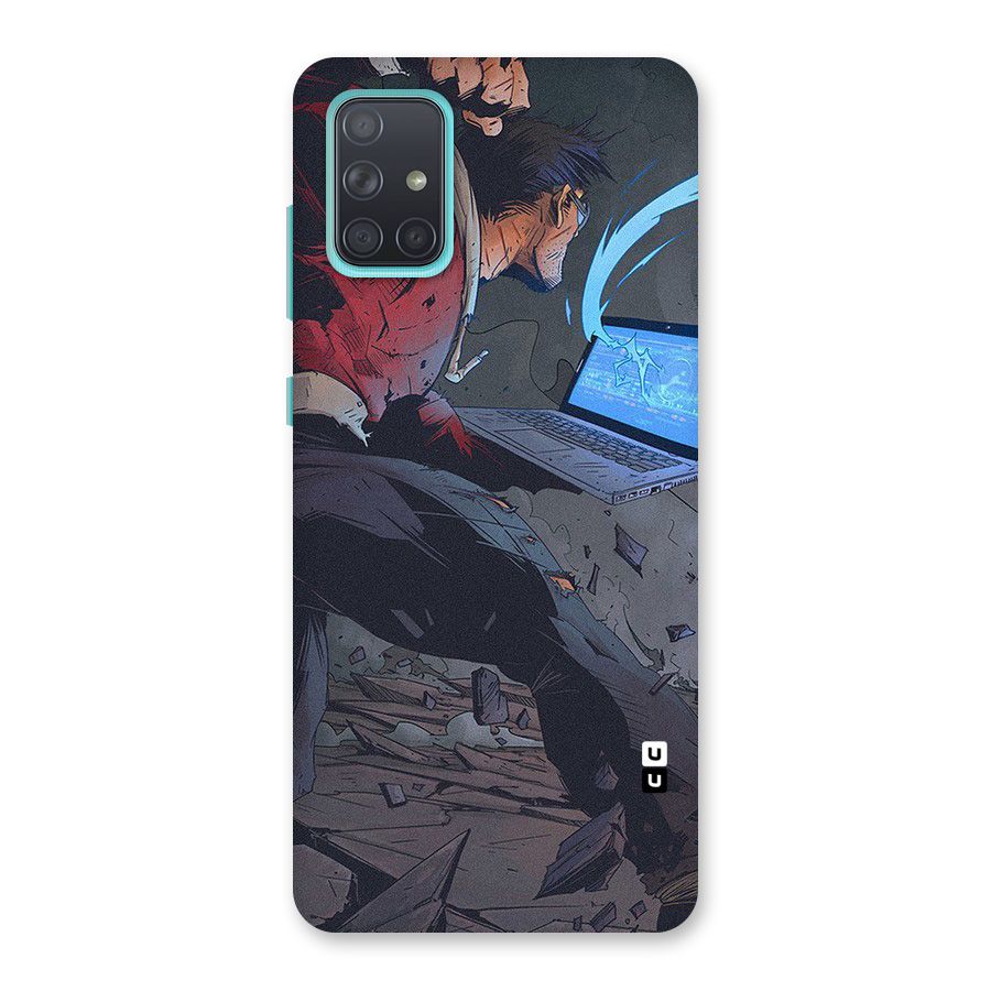 Angry Programmer Back Case for Galaxy A71