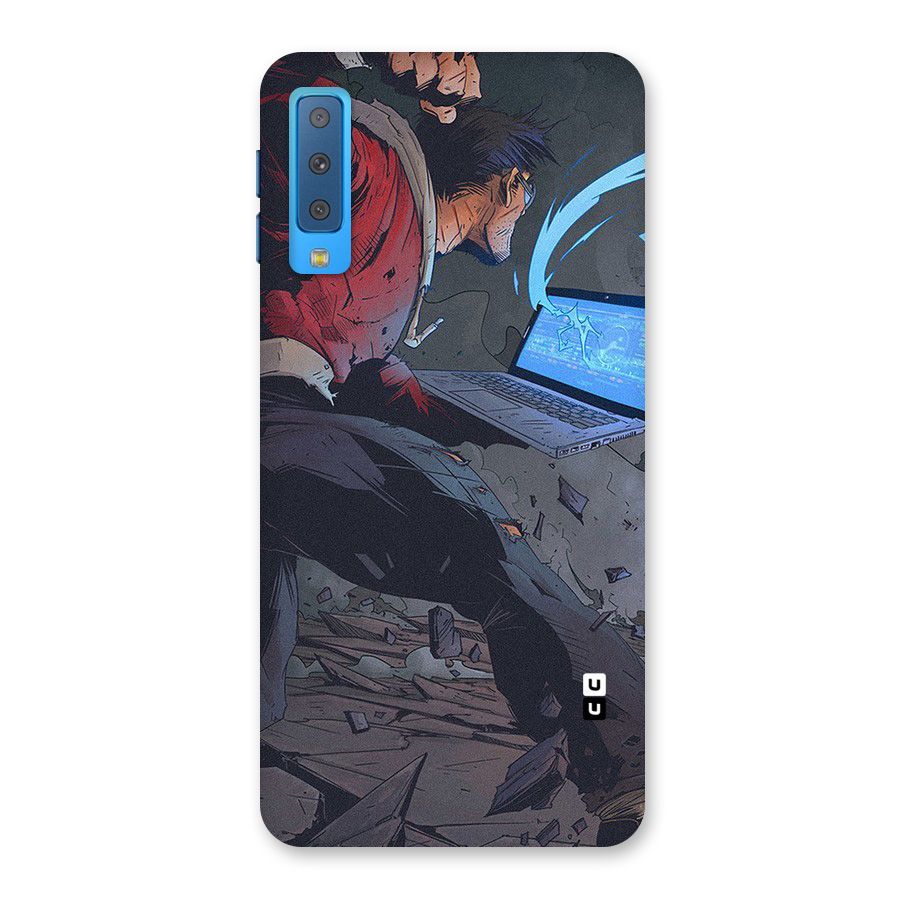 Angry Programmer Back Case for Galaxy A7 (2018)