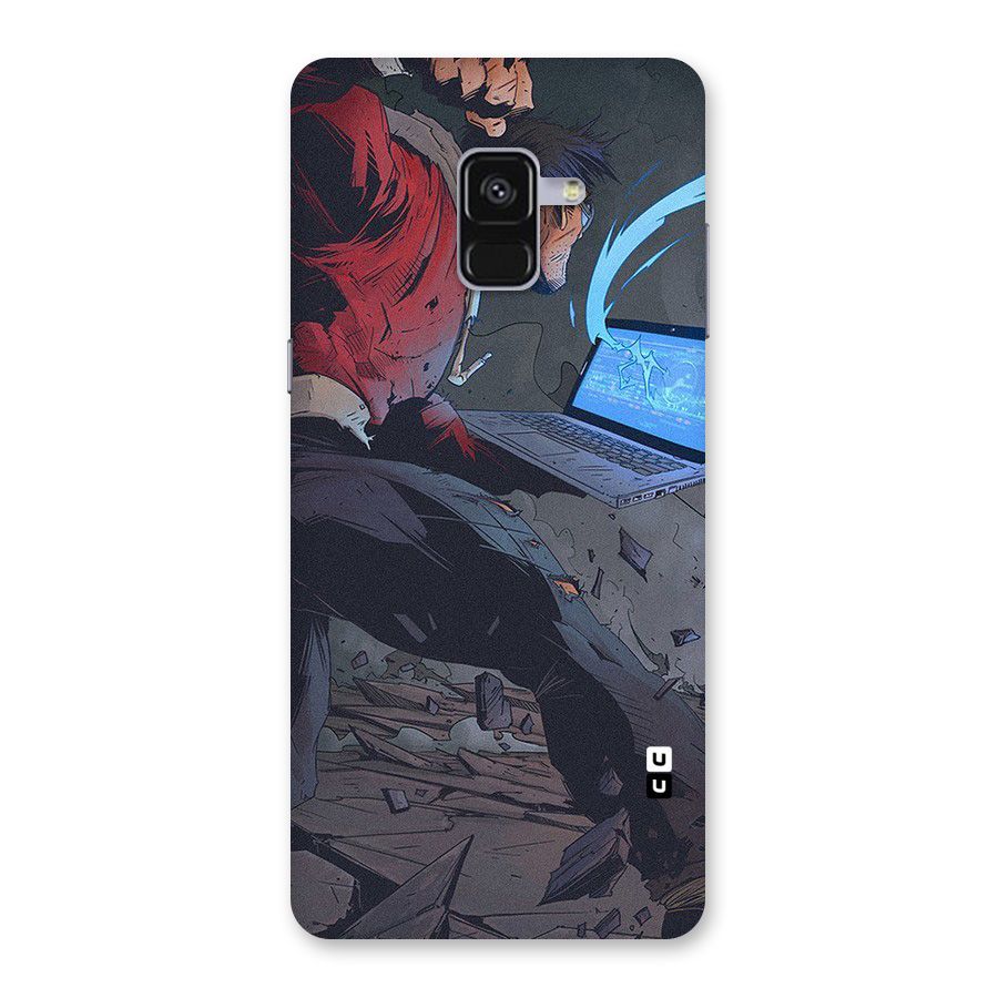 Angry Programmer Back Case for Galaxy A8 Plus