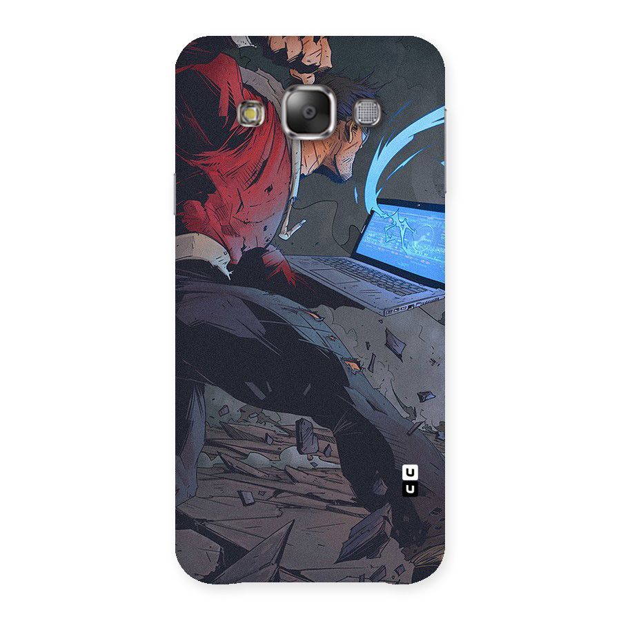 Angry Programmer Back Case for Galaxy E7