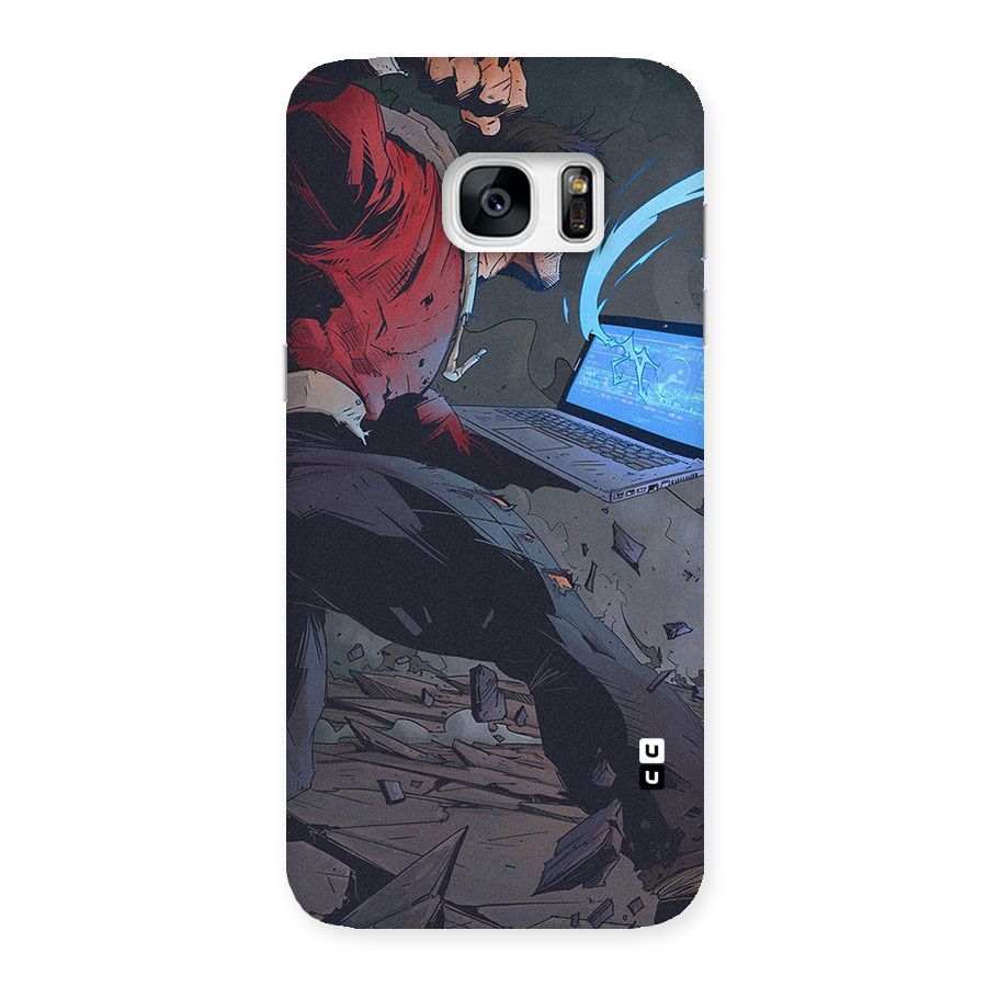Angry Programmer Back Case for Galaxy S7 Edge