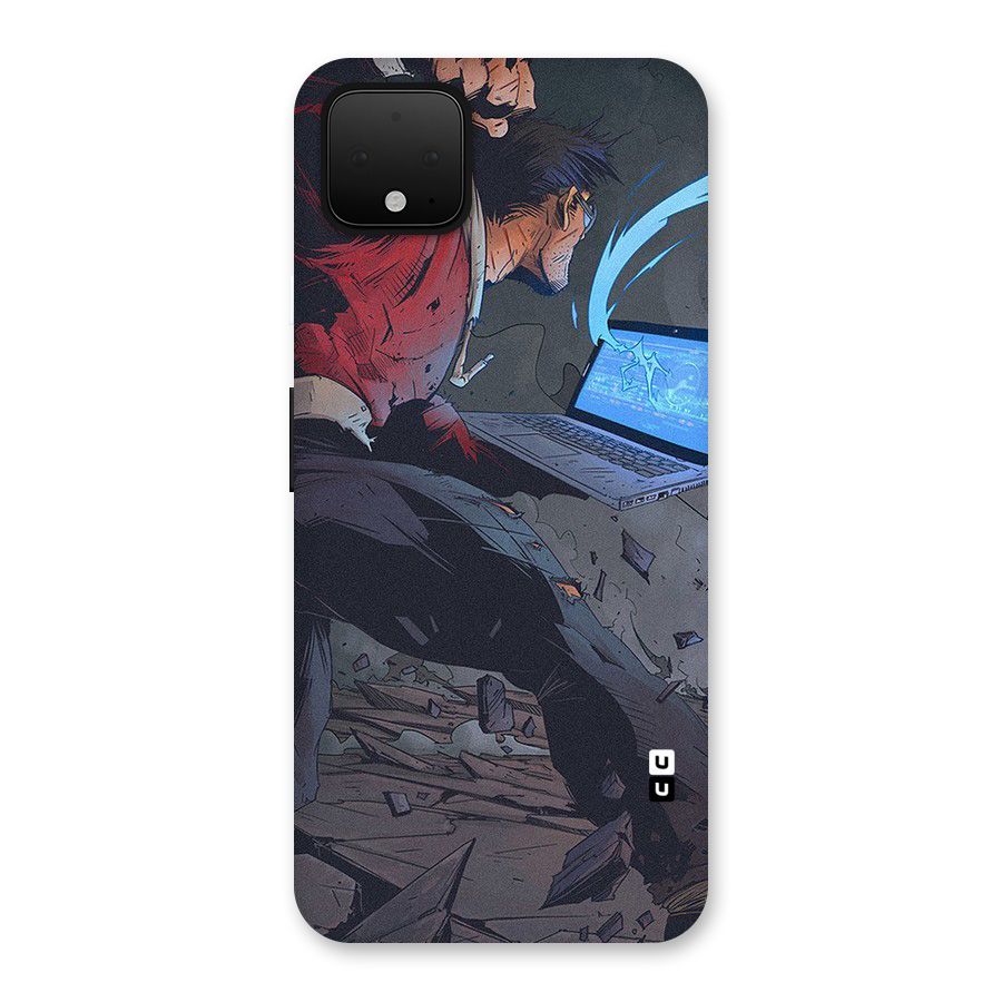 Angry Programmer Back Case for Google Pixel 4 XL