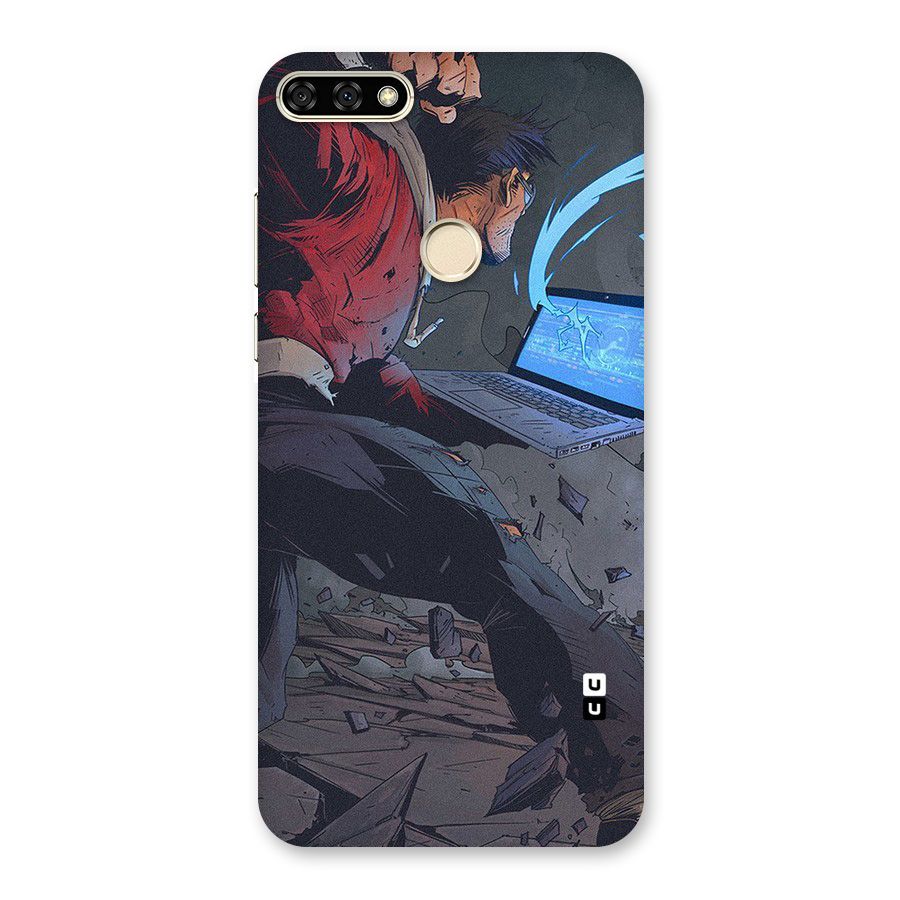 Angry Programmer Back Case for Honor 7A