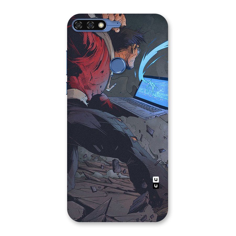 Angry Programmer Back Case for Honor 7C