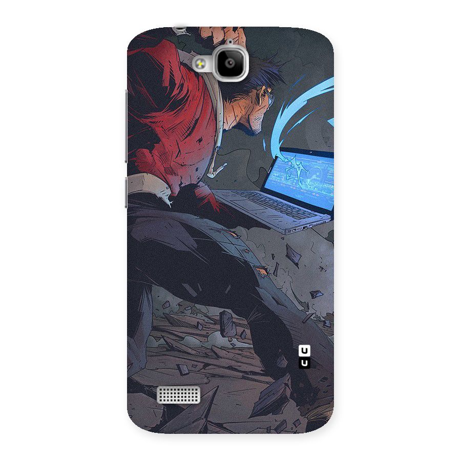 Angry Programmer Back Case for Honor Holly