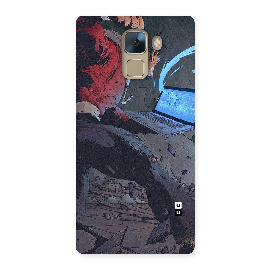Angry Programmer Back Case for Huawei Honor 7
