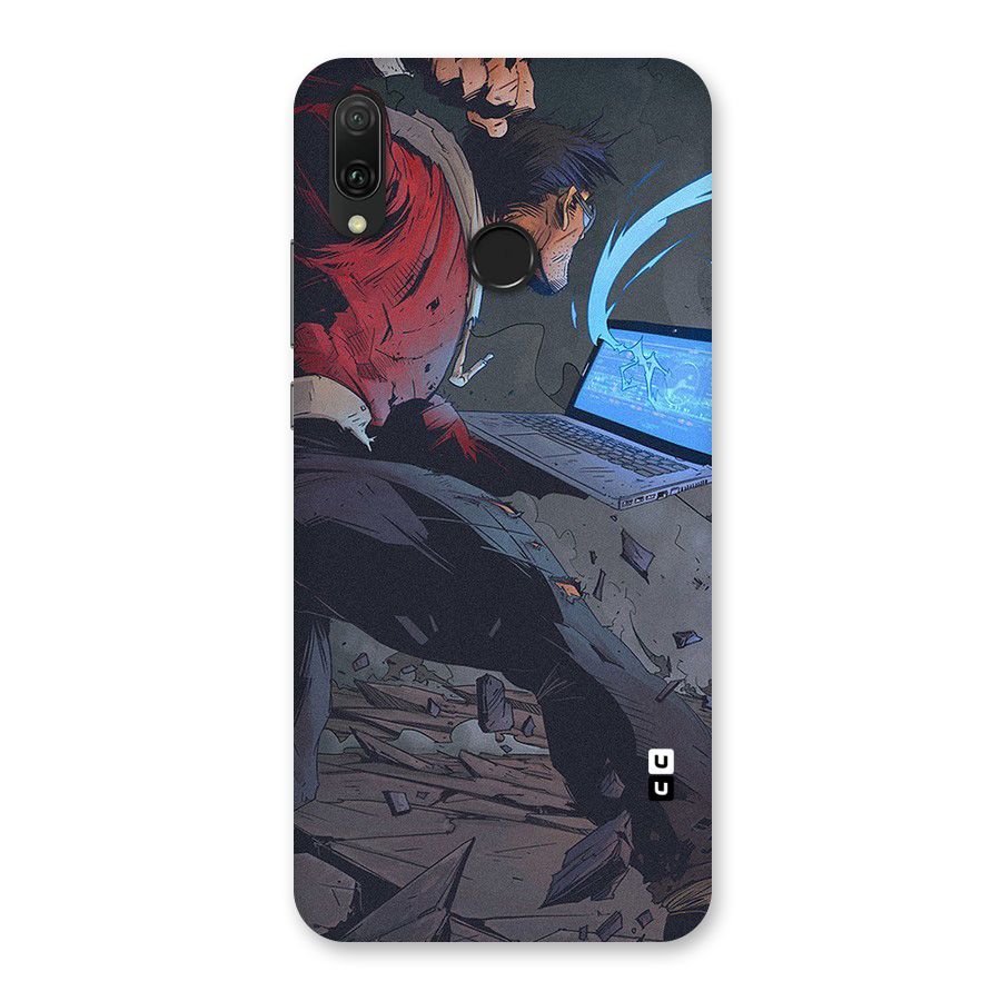 Angry Programmer Back Case for Huawei Y9 (2019)